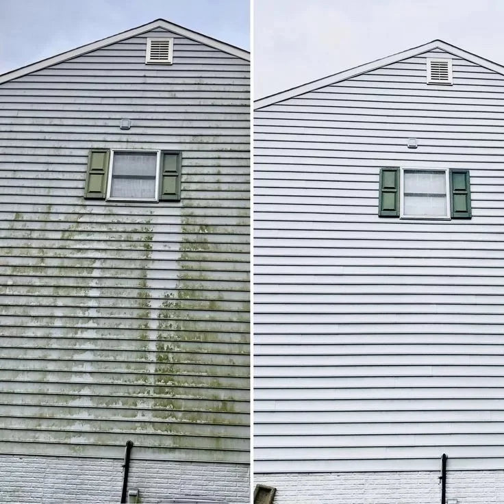 House pressure washing